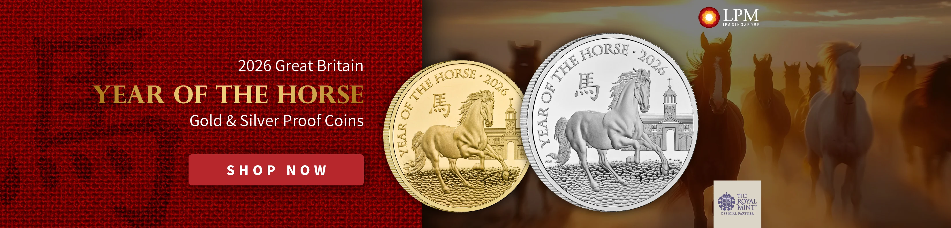 The Royal Mint Year of the Horse Collectible Range