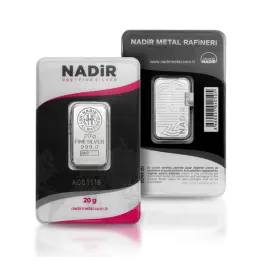 20 gram Nadir .999 Silver Bar (In Assay)