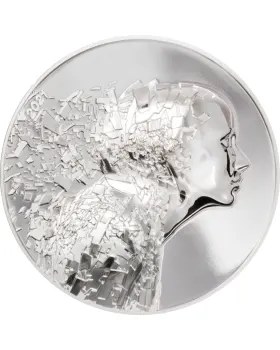 2021 1oz Cook Islands La Cienega Meteorite .999 Silver