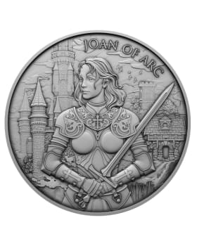 2024 Legendary Warriors Leonidas 1 Oz .999 Fine Silver Round – STM Mint, In Capsule