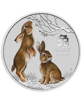 1987 0.47 oz Great Britain Hong Kong Lunar Rabbit .9167 Gold