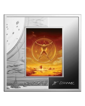 2025 1oz Cameroon Wojciech Siudmak - Energy .999 Silver Coloured Proof Coin