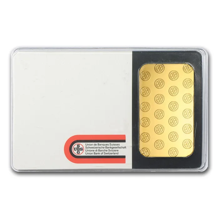 瑞士聯合銀行.9999金條1盎司