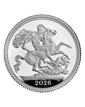 2026 英國聖佐治屠龍.999銀幣1盎司