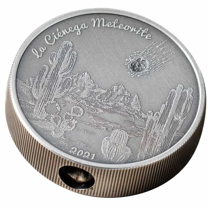 La Cienega Meteorite2021 1oz999純銀シルバーコイン La Cienega Meteorite2021 1oz999純銀シルバーコイン