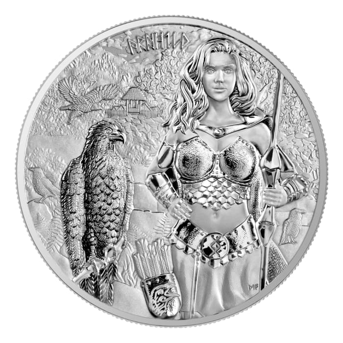 銀盃　造幣局SILVER製 花モチーフ 2025 1oz Samoa Mooncake .999 Silver Coloured High Relief