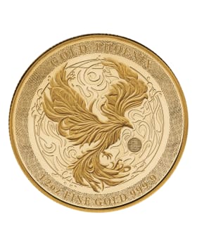⑥ 銀杯 純銀 鳳凰 35g 盃