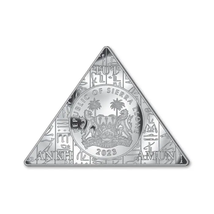 2023 1oz Sierra Leone King Tutankhamun - Mask .999 Silver