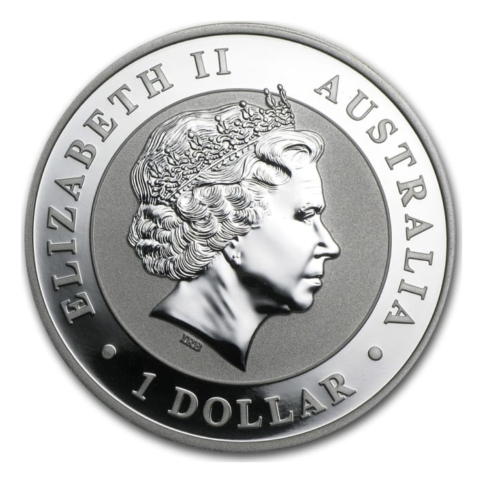 2014 1 oz Australian Kookaburra .999 Silver Coin BU