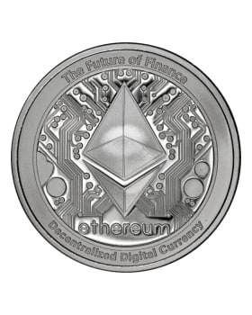 2025 1oz Niue Ethereum .999 Silver BU Coin