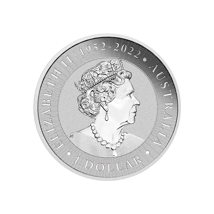 2023 1 oz Australia Kangaroo .9999 Silver BU Coin