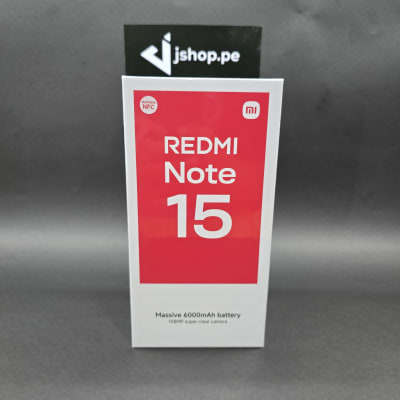 REDMI NOTE 15 2510DRA23E 6GB RAM + 128GB ROM BLACK