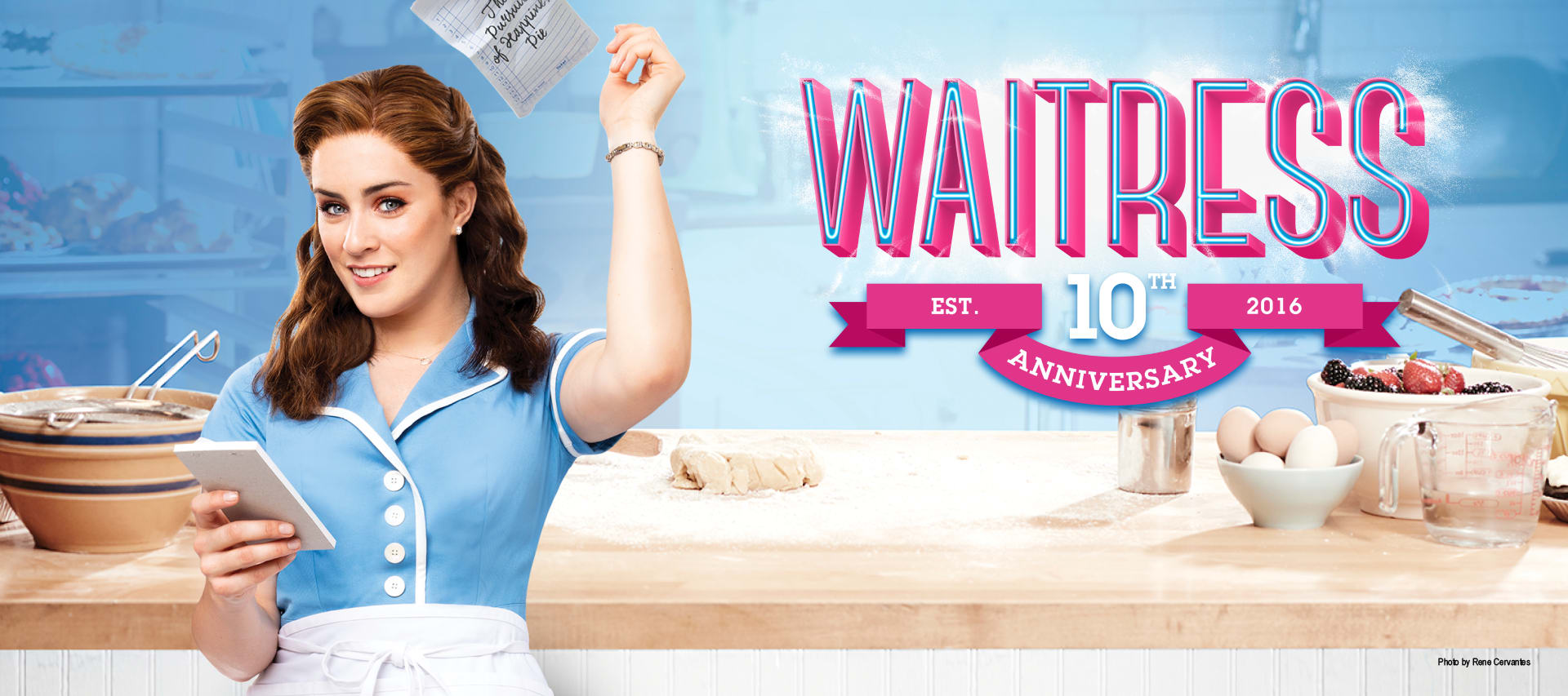 Waitress at Bass Concert Hall in Austin, TX