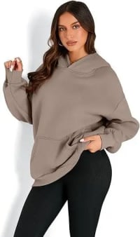 Trendy Oversized Hoodie Comfy Chic Style