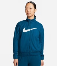 Stylish Nike Track Jacket Teal Blue