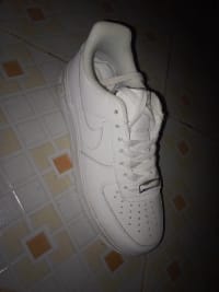 Trendy White Airforce 1 Sneakers
