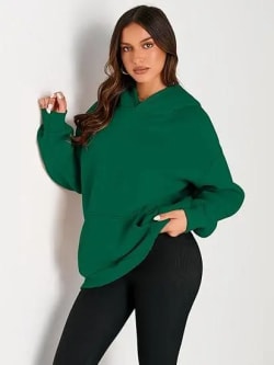 Trendy Oversized Hoodie Comfy Chic Style