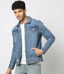 Trendy Denim Jacket - Kenyan Style