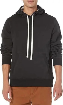 Trendy Black Pullover Hoodie - Affordable Style