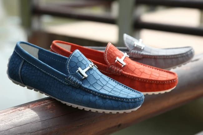 Stylish Crocodile Print Loafers