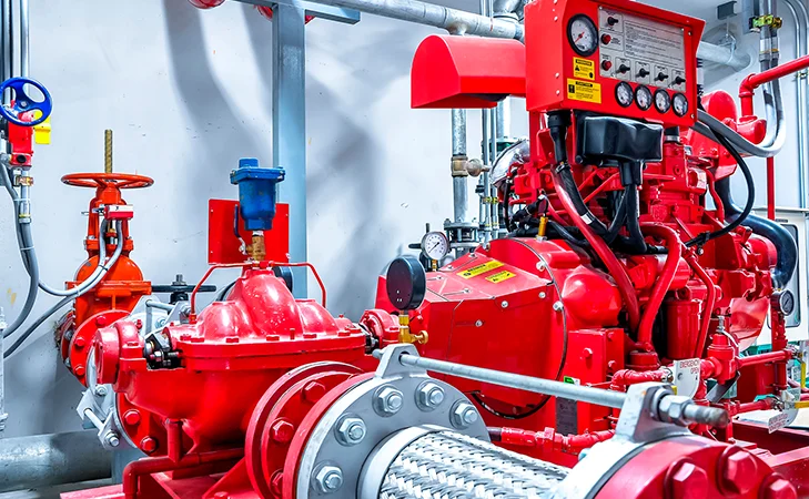 Fire pump system