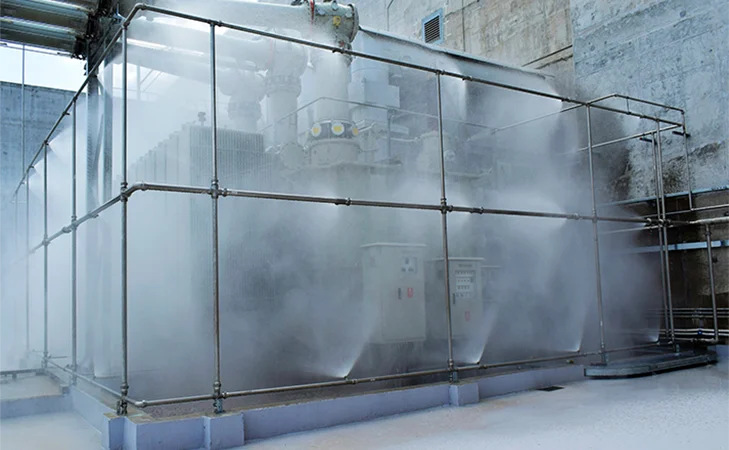 Deluge fire suppression