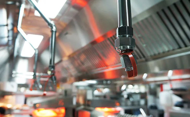 Kitchen fire suppression