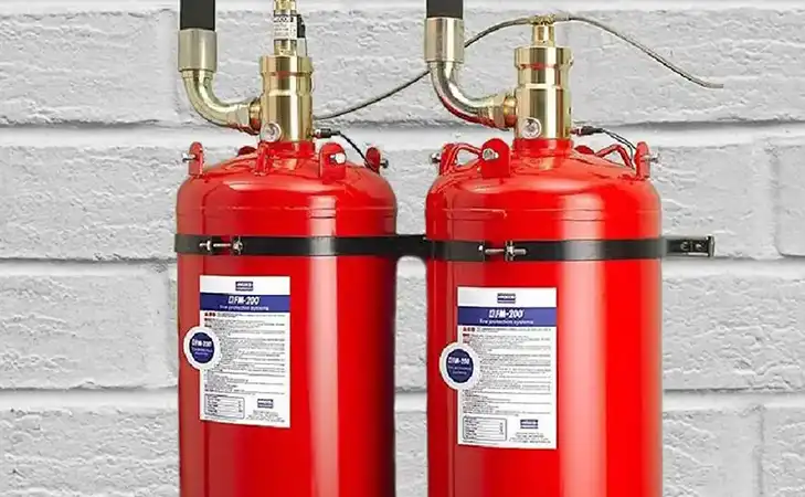 FM-200 fire suppression