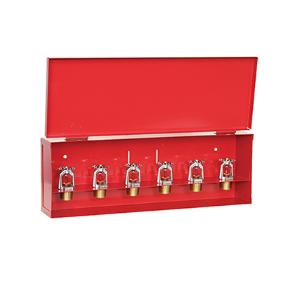 Sprinkler spare cabinet