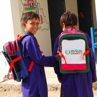 Provide a School Bag and Books for £25