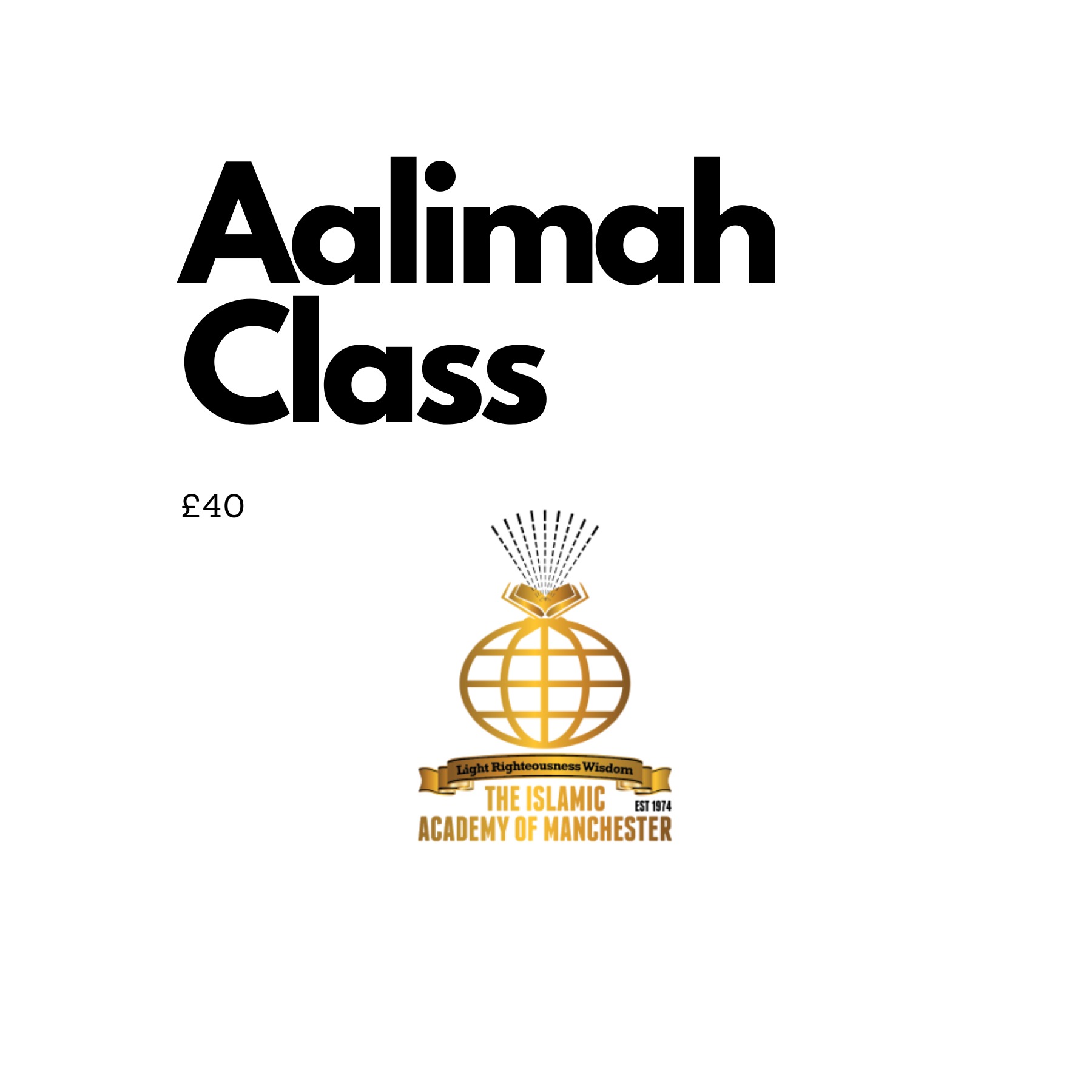 Aalimah Class