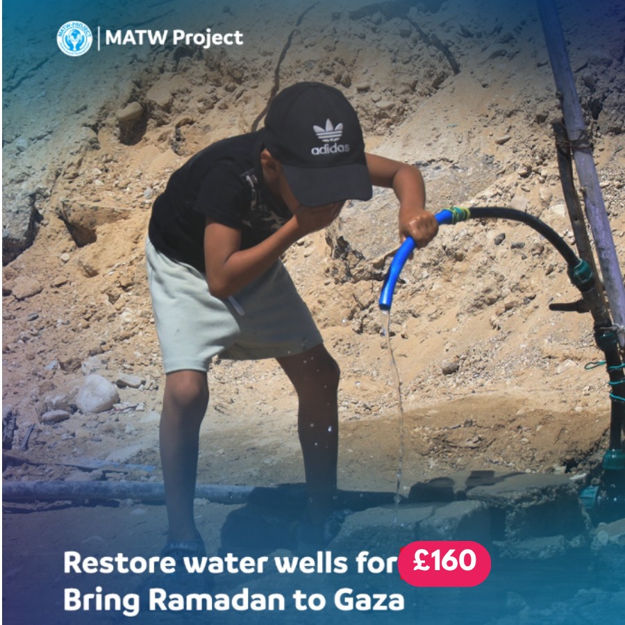 Restore Water Wells in Gaza