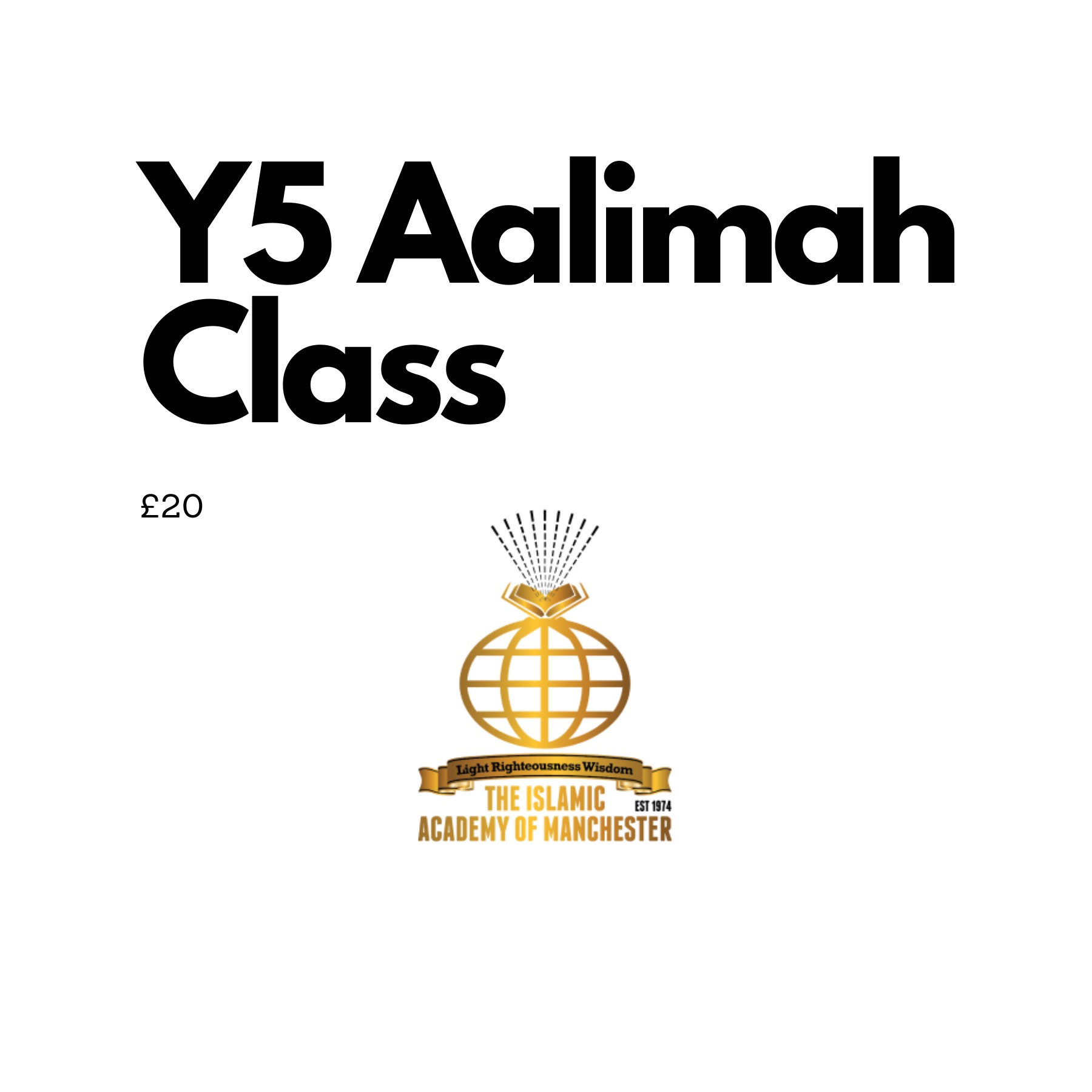 Year 5 Aalimah Class