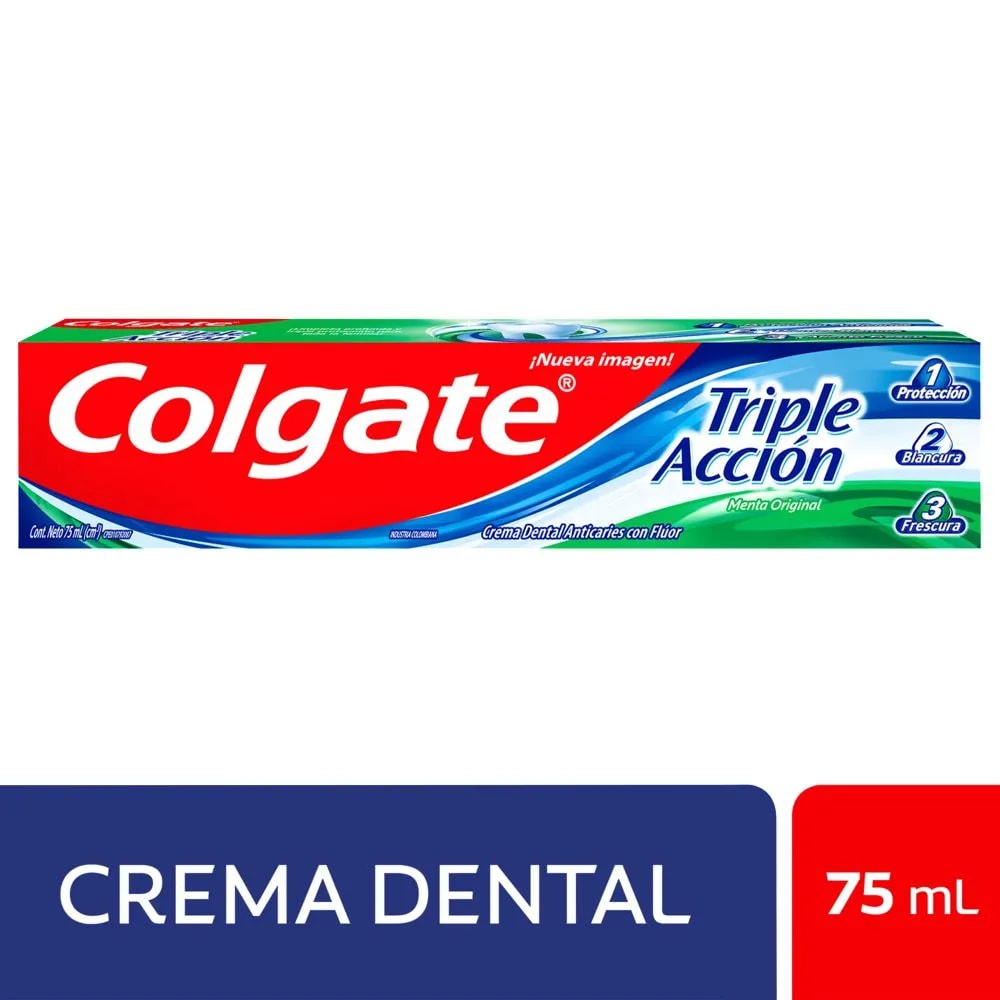 Crema Dental Triple Acción Menta
