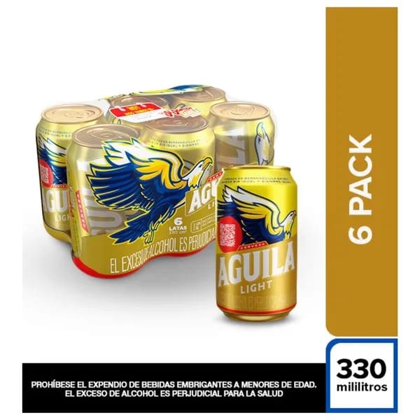 Sixpack Águila Light