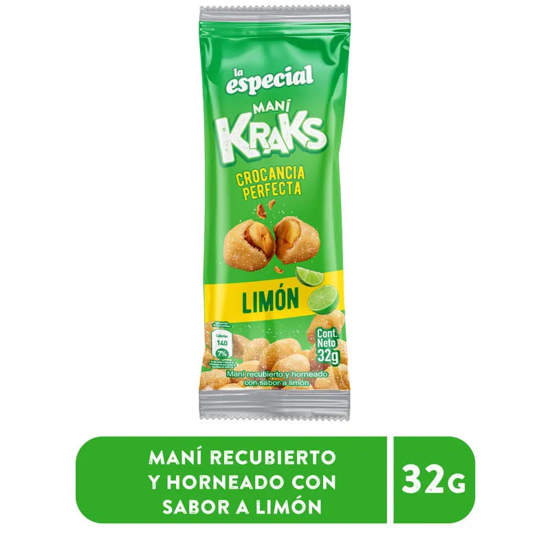 Maní Kraks Limón