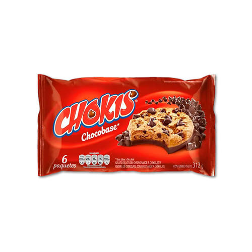 Chokis chocobase pack x 6