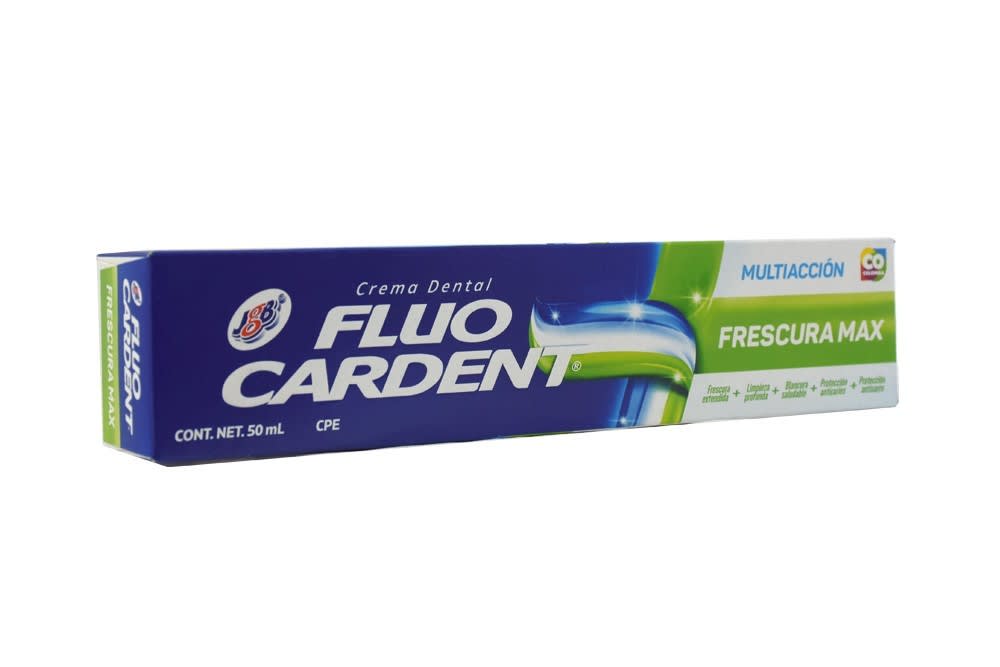 Crema Dental Fluocardent Triple Accion Max Caja Con Tubo