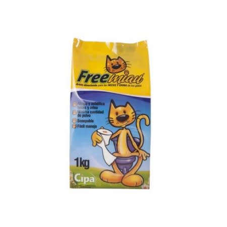 Arena para gatos Free Miau 1 kg