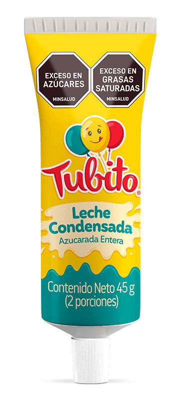 Leche condensada endulzada