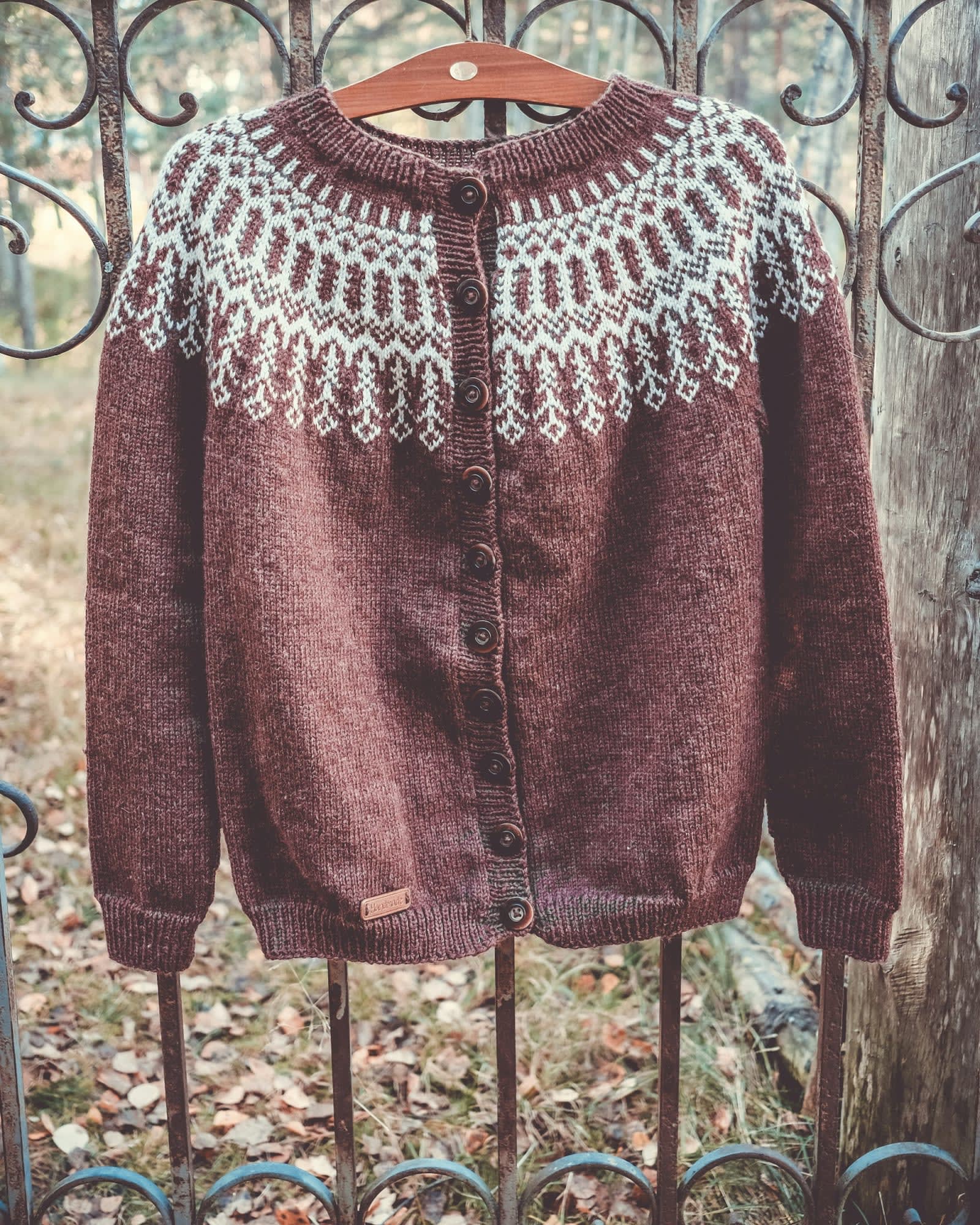 Nordic Yoke Cardigan