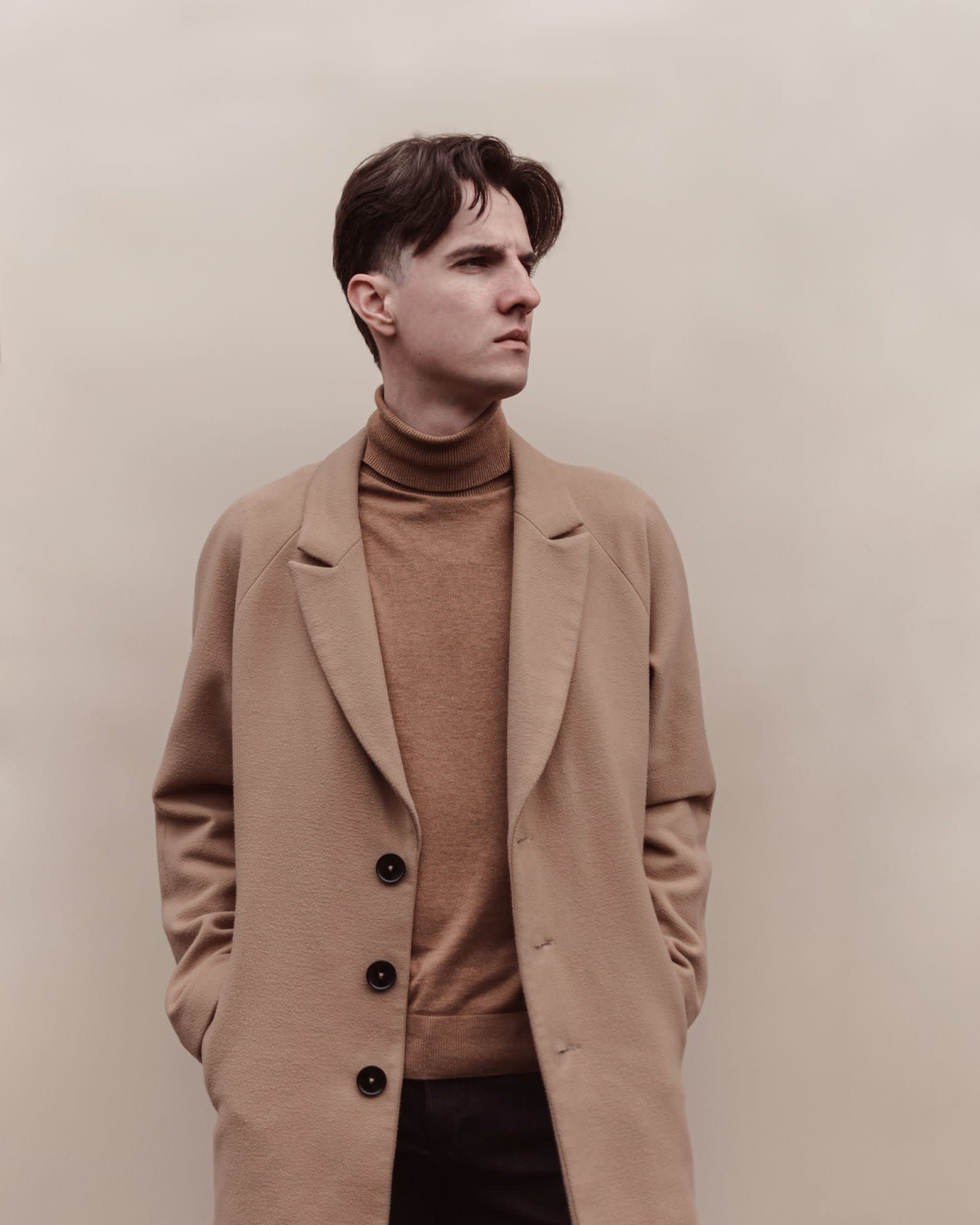 Camel Wool Overcoat
