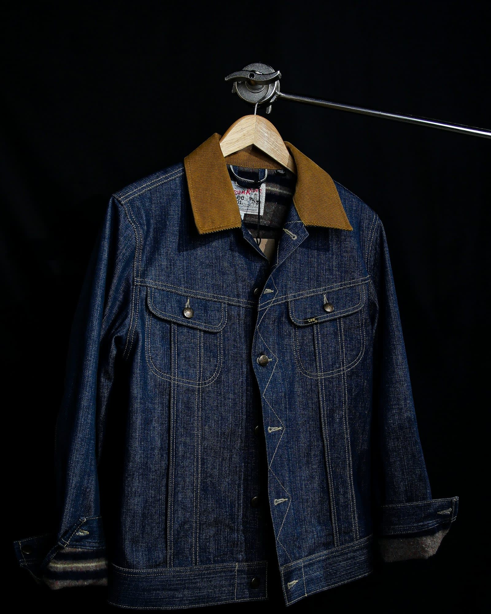Raw Denim Trucker Jacket