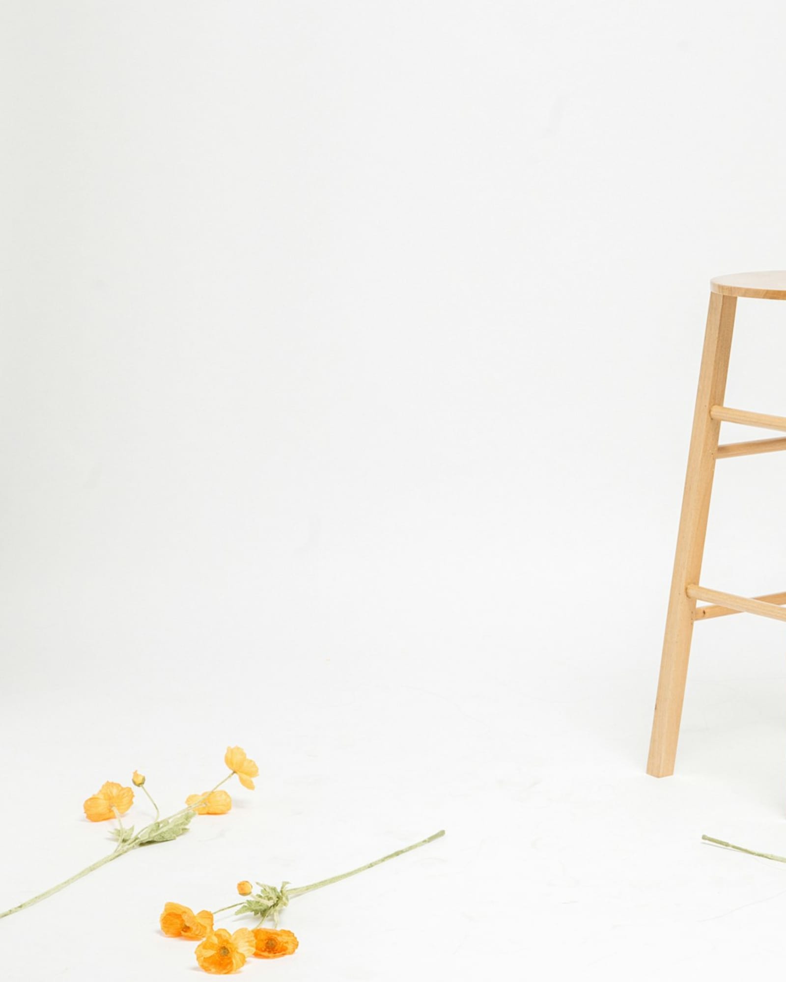 Oak Counter Stool