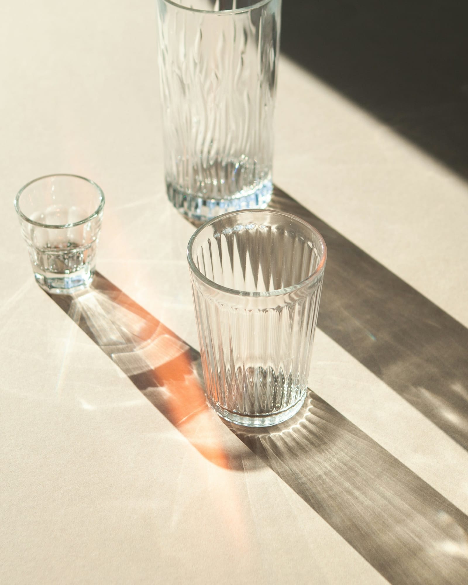 Ribbed Tumblers
