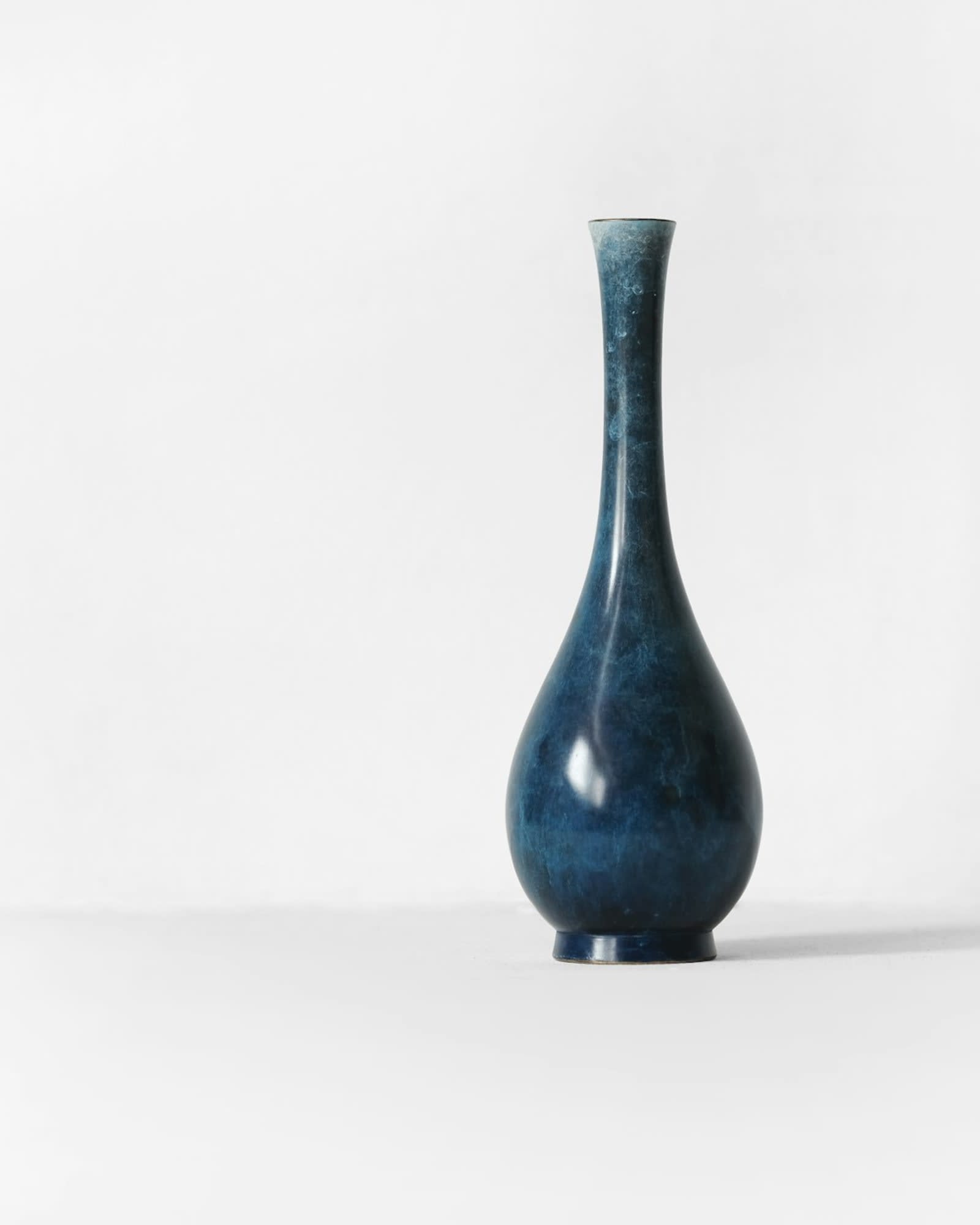 Glazed Bud Vase
