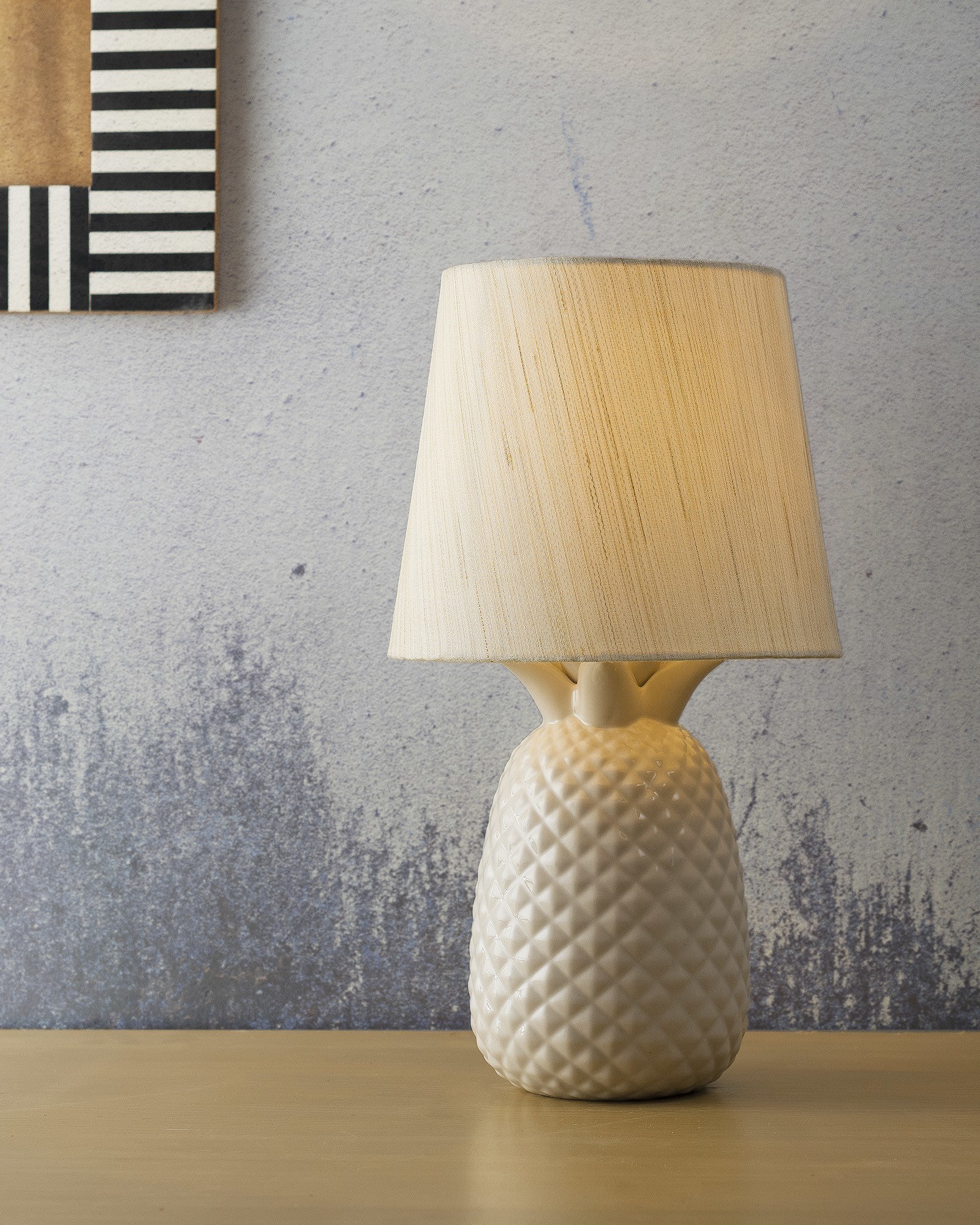 Textured Ceramic Lamp