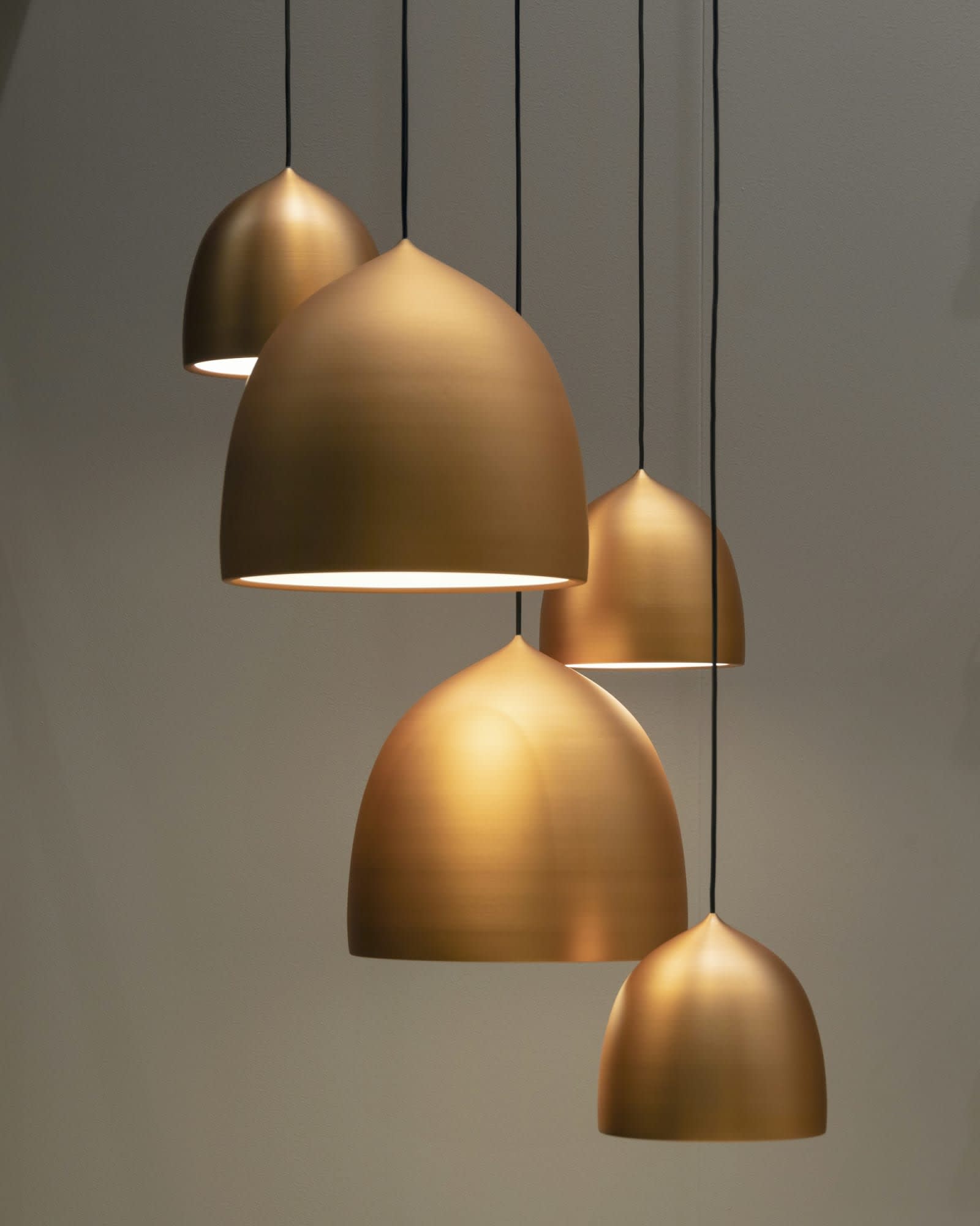 Brass Dome Pendant