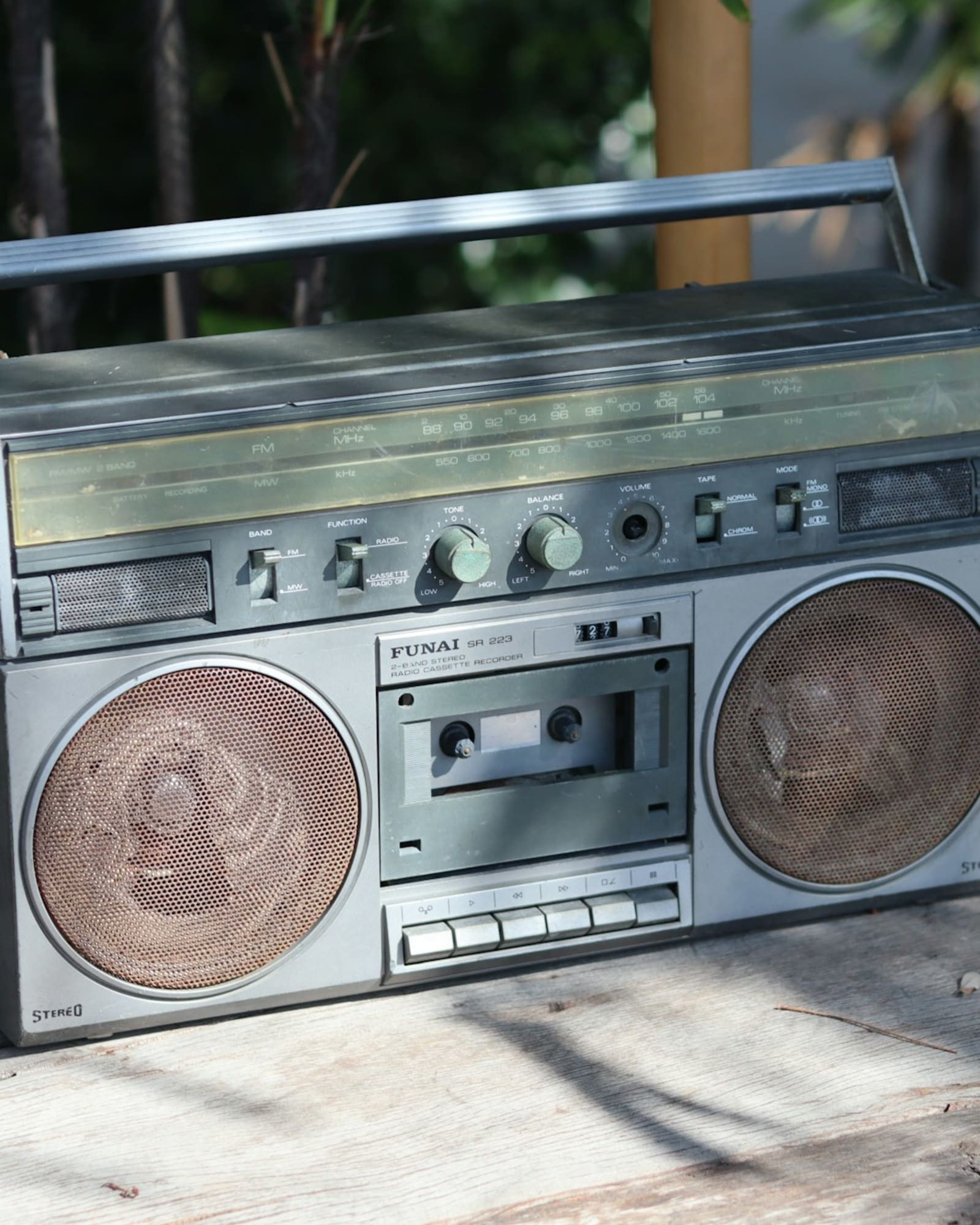 Cassette Boombox