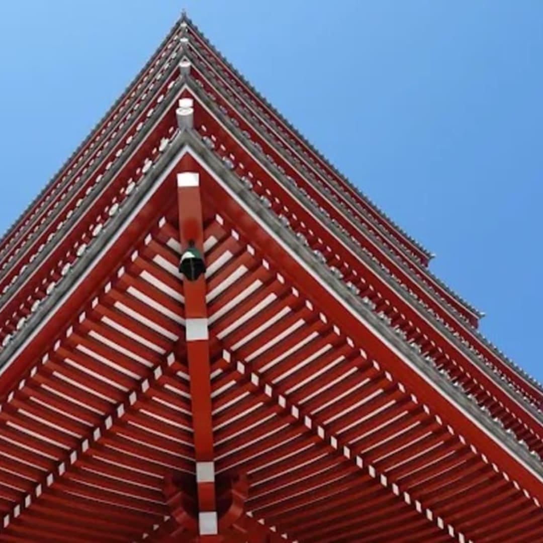 Sensō-ji Five-story Pagoda - View 3